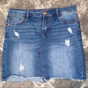 Mini Denim Skirt